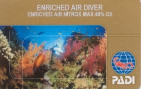 PADI Nitrox Diver Kurs